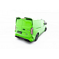 Maxton Design prodloužení spoileru pro Ford Transit Custom MSRT L2 Mk2, černý lesklý plast ABS