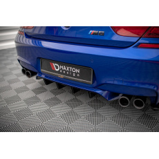 Maxton Design vložka zadního nárazníku pro BMW M6 F06, F12, F13, černý lesklý plast ABS Maxton Design vložka zadního nárazníku pro BMW M6 F06, F12, F13, černý lesklý plast ABS