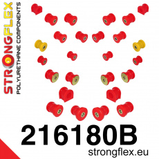 216180B: Strongflex Sada silentbloků zavěšení 216180B: Strongflex Sada silentbloků zavěšení
