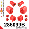286099B: Strongflex Sada polyuretanových silentbloků předního zavěšení