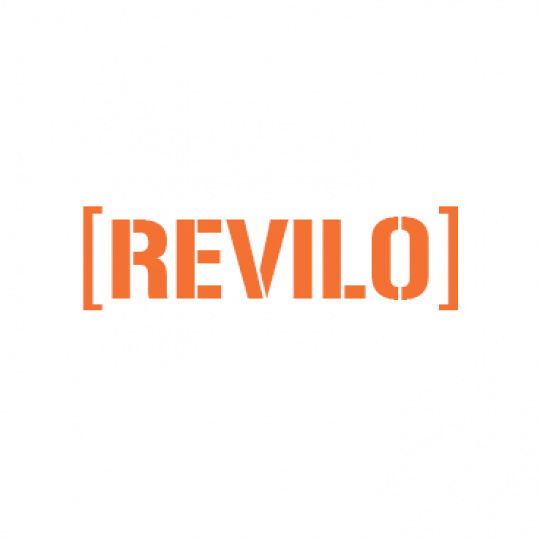 Revilo samolepka, 25 cm, oranžová