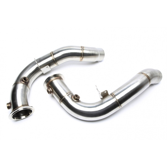 TA Technix downpipe BMW M6 (F06 / F12 / F13; 2011-2017) pro motor typ S63 412, 423 a 441 kW - průměr 76,2mm