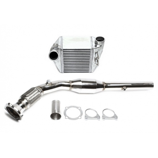 TA Technix intercooler + downpipe s 200 článkovým katalyzátorem Seat Leon I (1M) 1.8T