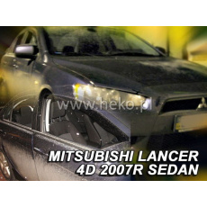 HEKO ofuky oken Mitsubishi Lancer 4/5 dv (2007-2017) přední + zadní