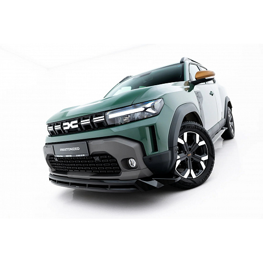 Maxton Design spoiler pod přední nárazník pro Dacia Duster Mk3, černý lesklý plast ABS Maxton Design spoiler pod přední nárazník pro Dacia Duster Mk3, černý lesklý plast ABS