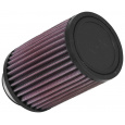K&N univerzální kulatý filtr se vstupem 52 mm a výškou 127 mm, gumový vrchlík