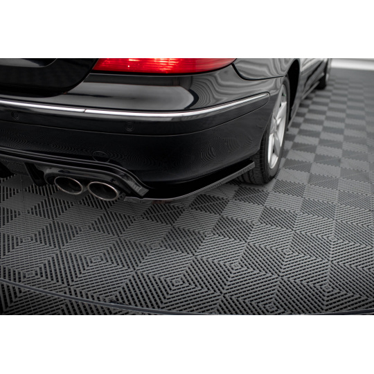 Maxton Design boční difuzory pod zadní nárazník ver.2 pro Mercedes CLK W209, černý lesklý plast ABS