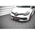 Maxton Design "Street Pro" spoiler pod přední nárazník pro Renault Clio RS Mk4, plast ABS bez povrchové úpravy