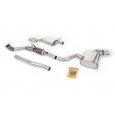 Milltek Sport výfukový systém Turbo-back vč. Hi-Flow sportovního katalyzátoru pro Audi S3 2.0 T quattro 3-dvéř. 8P 2006-2012, typ koncovek: GT-80 leštěná