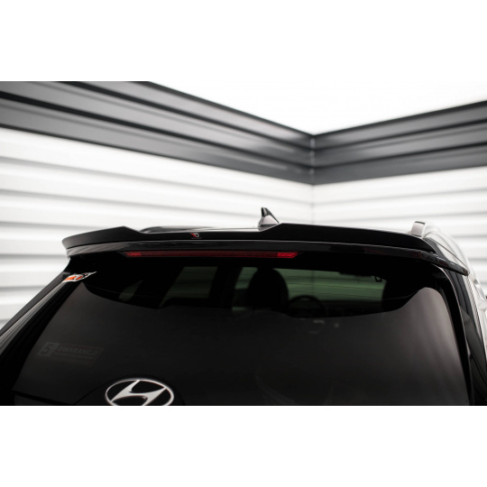 Maxton Design prodloužení spoileru pro Hyundai Tucson Mk4, černý lesklý plast ABS