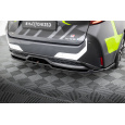 Maxton Design spoiler pod zadní nárazník s žebrováním pro Toyota Corolla XII GR Sports /Touring Sports, černý lesklý plast ABS