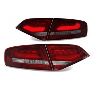 Zadní světla Audi A4 B8 (8K) sedan (12.07-09) s LED - červená