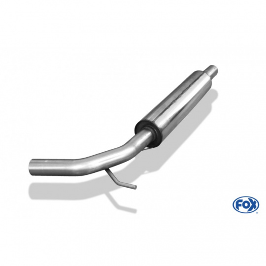Fox Sportauspuff přední díl s tlumičem pro Seat Ibiza 6K s motorem 1.0, 1.3, 1.4, 1.6, 1.8, 1.9 D, 1.9 SDI, 1.9 TD, 1.9 TDI, 2.0