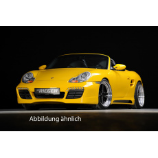 Rieger přední nárazník pro Porsche 911 Typ 996, plast ABS bez povrchové úpravy, bez výřezu pro světla na denní svícení