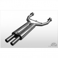 Fox Sportauspuff přední díl s tlumičem pro BMW řada 7 E65 2004- s motorem 3.6, 4.4