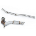 Milltek Sport downpipe a Hi-Flow sportovní katalyzátor s 200CPSI Race Cat vč. GPF Delete pro Volkswagen T-Roc R 2.0TSI 300ps (MQB EVO modely s OPF/GPF) 2023-2024