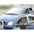 HEKO ofuky oken Mazda MPV 5dv (1999-2006) přední + zadní