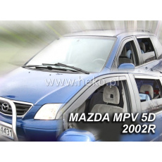 HEKO ofuky oken Mazda MPV 5dv (1999-2006) přední + zadní
