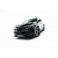 Maxton Design spoiler pod přední nárazník pro Alfa Romeo Junior Mk1, černý lesklý plast ABS