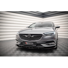 Maxton Design spoiler pod přední nárazník pro Opel Insignia Mk2, černý lesklý plast ABS