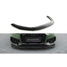 Maxton Design spoiler pod přední nárazník ver.2 pro Audi RS4 B9, černý lesklý plast ABS Maxton Design spoiler pod přední nárazník ver.2 pro Audi RS4 B9, černý lesklý plast ABS
