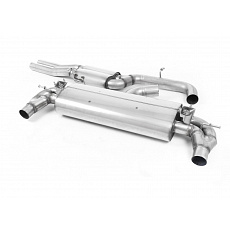 Milltek sport ValveSonic výfukový systém cat-back bez rezonátoru pro Audi RS3 Sportback 400PS (8V MQB - Facelift) s OPF/GPF 2019-2024, typ koncovek: oválné titanové