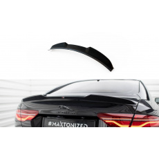 Maxton Design prodloužení spoileru 3d pro Jaguar XE Mk1 Facelift, černý lesklý plast ABS