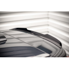 Maxton Design prodloužení spoileru pro Volvo V90 Mk2, černý lesklý plast ABS