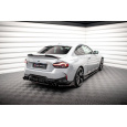 Maxton Design boční difuzory pod zadní nárazník s křidélky ver.2 pro BMW řada 2 G42 M240i, černý lesklý plast ABS