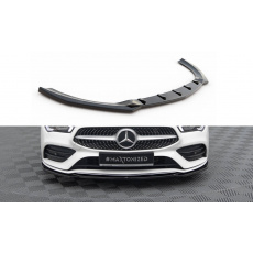 Maxton Design spoiler pod přední nárazník pro Mercedes CLA C118/AMG-Line, černý lesklý plast ABS Maxton Design spoiler pod přední nárazník pro Mercedes CLA C118/AMG-Line, černý lesklý plast ABS