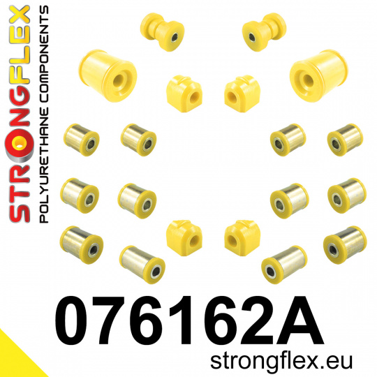 076162A: Strongflex Kompletní sada silentbloků pro zavěšení varianta SPORT