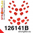 126141B: Strongflex Kompletní sada silentbloků pro zavěšení