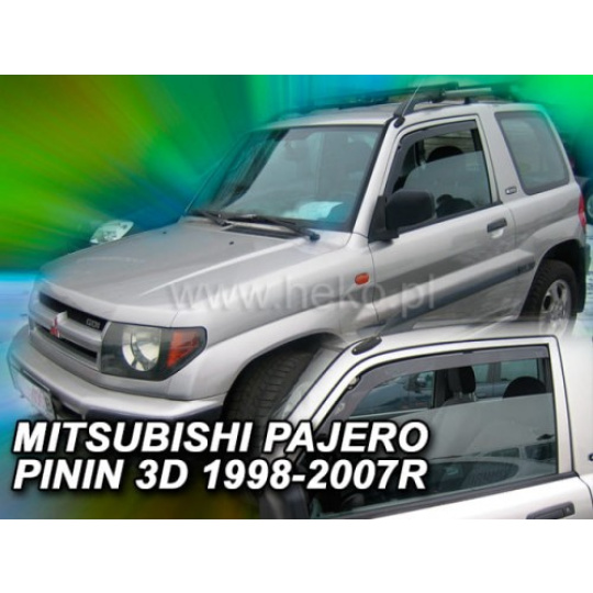 HEKO ofuky oken Mitsubishi Pajero Pinin 3dv (1998-2004) přední