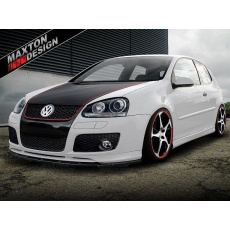 Maxton Design spoiler pod přední nárazník pro Volkswagen Golf GTI Mk5, černý lesklý plast ABS, Votex Maxton Design spoiler pod přední nárazník pro Volkswagen Golf GTI Mk5, černý lesklý plast ABS, Votex