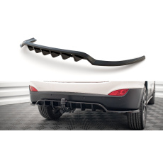 Maxton Design středový spoiler pod zadní nárazník s žebrováním pro Hyundai ix35 Mk1, Carbon-Look Maxton Design středový spoiler pod zadní nárazník s žebrováním pro Hyundai ix35 Mk1, Carbon-Look