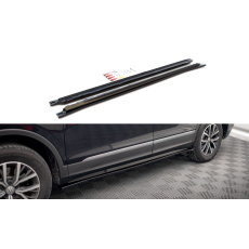 Maxton Design difuzory pod boční prahy pro Volkswagen Tiguan MK2 Standard, černý lesklý plast ABS, pro model Allspace Maxton Design difuzory pod boční prahy pro Volkswagen Tiguan MK2 Standard, černý lesklý plast ABS, pro model Allspace