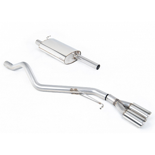 Milltek Sport výfukový systém cat-back s rezonátorem (tišší) pro Volkswagen Transporter \ Caravelle T5 SWB 2.0l (140ps) 2WD a 4MOTION 2010-2015, typ koncovek: GT-100 leštěné Milltek Sport výfukový systém cat-back s rezonátorem (tišší) pro Volkswagen Transporter \ Caravelle T5 SWB 2.0l (140ps) 2WD a 4MOTION 2010-2015, typ koncovek: GT-100 leštěné