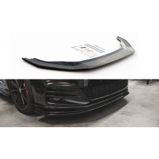 Maxton Design spoiler pod přední nárazník pro Volkswagen Golf GTI TCR Mk7 Facelift, červený lesklý plast ABS Maxton Design spoiler pod přední nárazník pro Volkswagen Golf GTI TCR Mk7 Facelift, červený lesklý plast ABS