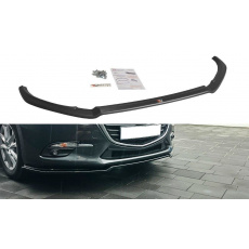 Maxton Design spoiler pod přední nárazník ver.1 pro Mazda 3 Mk3 Facelift, černý lesklý plast ABS Maxton Design spoiler pod přední nárazník ver.1 pro Mazda 3 Mk3 Facelift, černý lesklý plast ABS