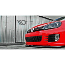 Maxton Design spoiler pod přední nárazník ver.2 pro Volkswagen Golf GTI Mk6, černý lesklý plast ABS, Edition 35 Maxton Design spoiler pod přední nárazník ver.2 pro Volkswagen Golf GTI Mk6, černý lesklý plast ABS, Edition 35