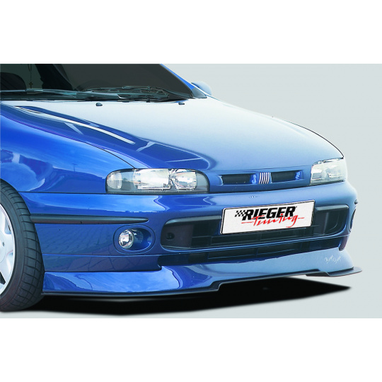 Rieger lipa pod přední nárazník pro Fiat Bravo , plast ABS bez povrchové úpravy