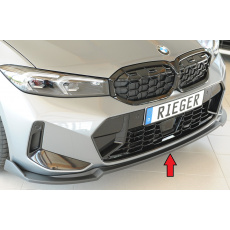 Rieger lipa pod přední nárazník pro BMW řada 3 G21 touring, 07/22-, plast ABS bez povrchové úpravy