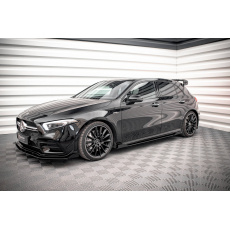 Maxton Design křidélka bočních difuzorů pro Mercedes třída A W177 A35 AMG Aero, W177 AMG-Line Aero, černý lesklý plast ABS Maxton Design křidélka bočních difuzorů pro Mercedes třída A W177 A35 AMG Aero, W177 AMG-Line Aero, černý lesklý plast ABS
