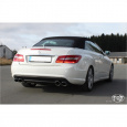 Fox Sportauspuff koncový tlumič výfuku s koncovkou 2x115x85 Typ 32 na obou stranách pro Mercedes třída E A207 2009- s motorem 1.8, 2.2 CDI