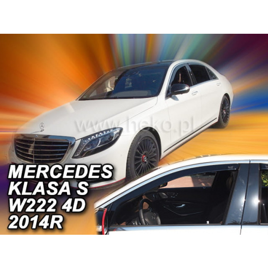 HEKO ofuky oken Mercedes Benz S W222 4dv (2013-) přední