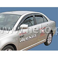 HEKO ofuky oken Toyota Avensis sedan + liftback (2003-2009) přední + zadní
