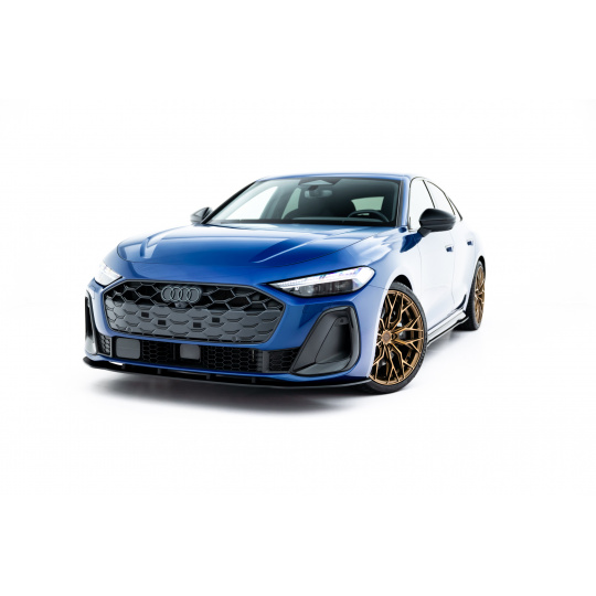 Maxton Design "Street Pro" spoiler pod přední nárazník pro Audi A5 B10, plast ABS bez povrchové úpravy, S-Line, Sedan / Avant