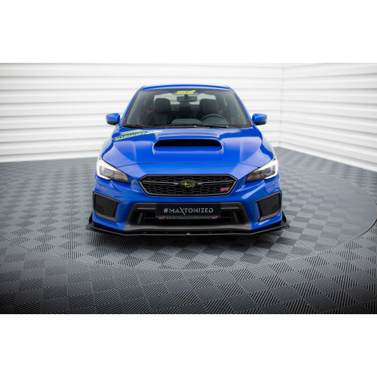 Maxton Design rohové spoilery pod přední nárazník pro Subaru Wrx STI Mk1 Facelift, plast ABS bez povrchové úpravy