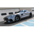 Maxton Design difuzory pod boční prahy pro Mercedes AMG GT C190, černý lesklý plast ABS