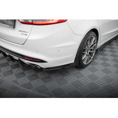 Maxton Design "Street Pro" boční difuzory pod zadní nárazník s křidélky pro Ford Mondeo Mk5 Facelift, plast ABS bez povrchové úpravy, Sport Maxton Design "Street Pro" boční difuzory pod zadní nárazník s křidélky pro Ford Mondeo Mk5 Facelift, plast ABS bez povrchové úpravy, Sport